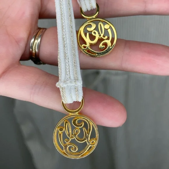 Luli Fama Shimmery Beige V-Neck Drawstring Swim Coverup - Picture 6 of 9